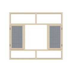 WDMA aluminium fabrication window Aluminum Casement Window 