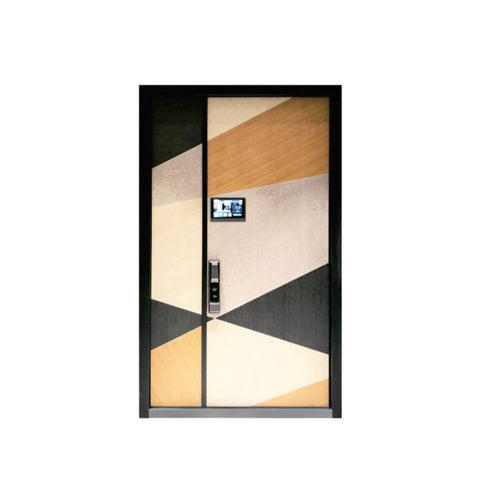 China WDMA aluminium flush door Aluminum Casting Door 