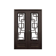 WDMA arched iron door Steel Door Wrought Iron Door 