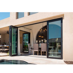 WDMA aluminium bifold door Aluminum Folding Doors 