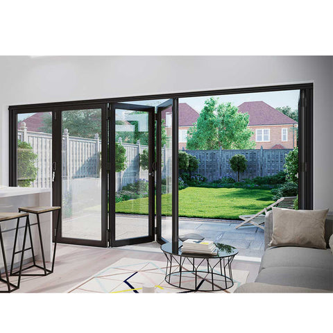 WDMA Balcony Soundproof Folding Doors Villa Mountain House