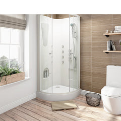 WDMA curved glass shower door Shower door room cabin 