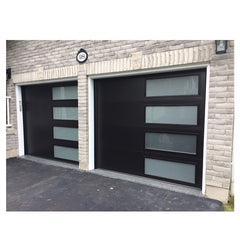 China WDMA 8x7 Clear Glass Garage Door