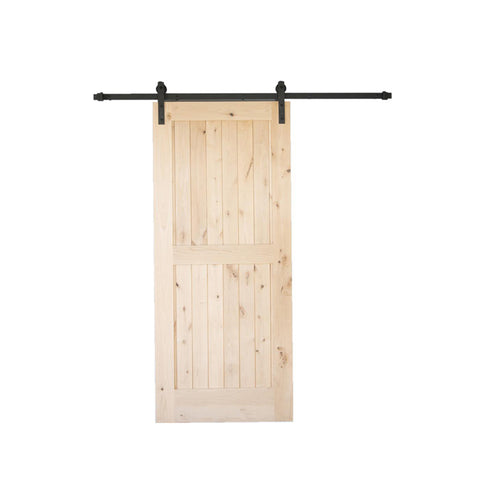 China WDMA sliding barn door Wooden doors 