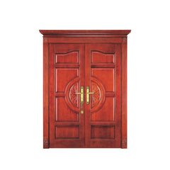 China WDMA solid teak door