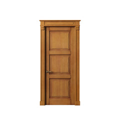 China WDMA teak wood front door design