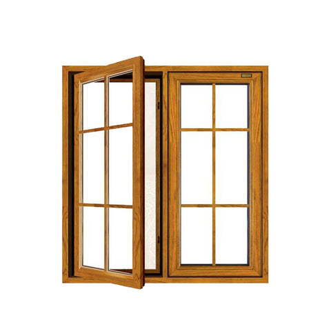 WDMA Double Glazing Aluminum-clad -wood Windows And Doors Frame Modern Design