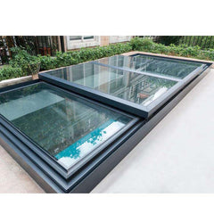 China WDMA European Style House Laminated Glass Skyview Roof Window