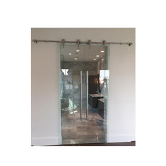 China WDMA Frameless Glass Folding Doors