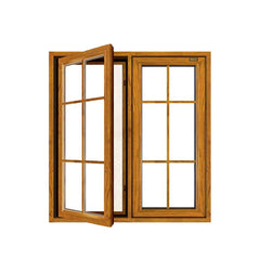 WDMA aluminium windows in pakistan with grill design Aluminum Casement Window 