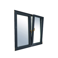 WDMA turn and tilt window mechanism Aluminum Casement Window 