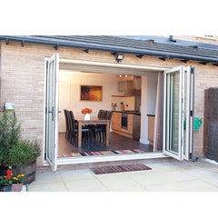 WDMA bi-fold door Aluminum Folding Doors 