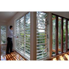 WDMA latest aluminium windows Aluminum louver Window 