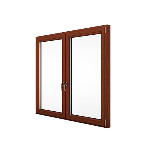 China WDMA alu wood windows Aluminum Casement Window 