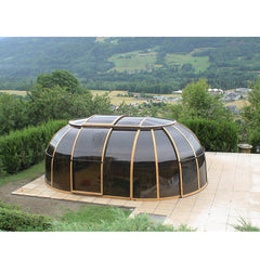 WDMA curved glass sunrooms