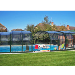 WDMA curved glass sunrooms Aluminum Sunroom 