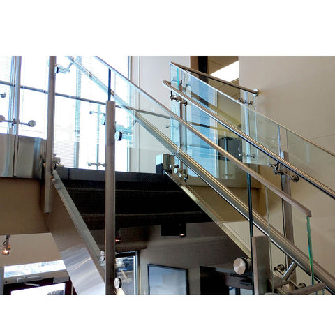 China WDMA aluminium stair railing Balustrades Handrails 