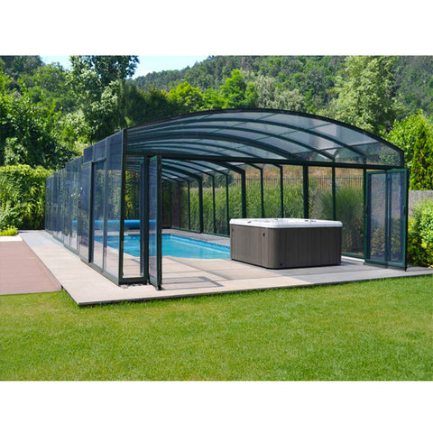 China WDMA Aluminium Retractable Swimming Pool Covers