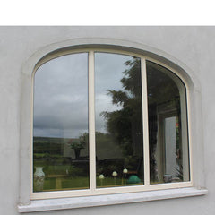 China WDMA half circle window Aluminum Fixed Window 