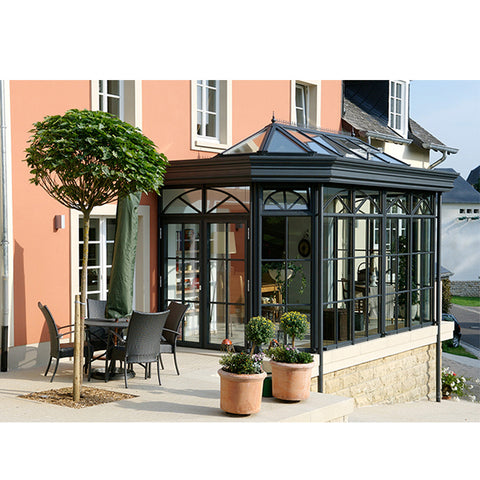 WDMA Sunrooms Roof Panels Glass Houses With Tempered Glass Prices