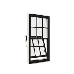 WDMA top hung sliding window Aluminum double single hung Window 