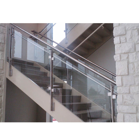 China WDMA glass aluminium balcony railing Balustrades Handrails 