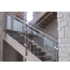 WDMA Aluminium U Channel Glass Railing