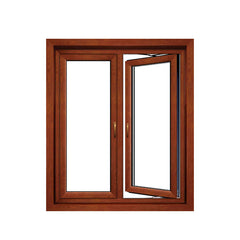 WDMA aluminium glass window with blinds Aluminum Casement Window 