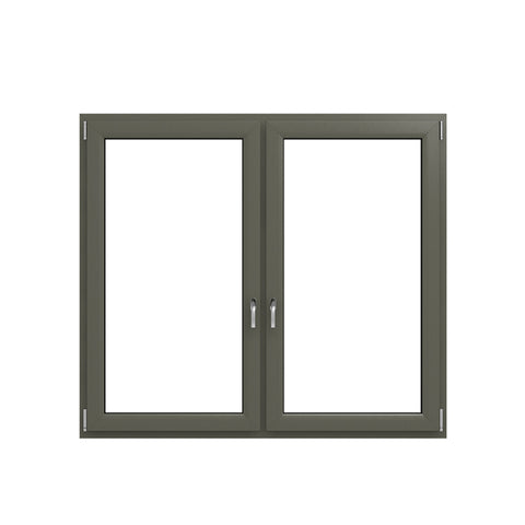 China WDMA aluminium glass window with blinds Aluminum Casement Window 