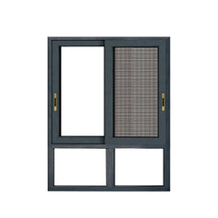 China WDMA wood grain finish aluminum window Aluminum Sliding Window 