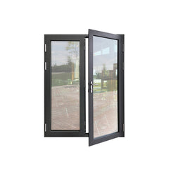 WDMA Wooden frame hinged doors Aluminum Hinged Doors 