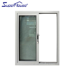 weather proof double glass standard size upvc sliding windows with America csa nfrc dade standard on China WDMA