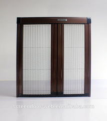 wholesale aluminum retractable mesh plisse insect screen door on China WDMA