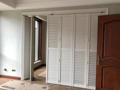 wholesale cheap china blind pvc window plantation shutters uk for patio door on China WDMA