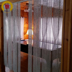 wholesale cheap metal beaded curtain for doorway on China WDMA