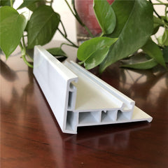 wholesale high quality with lower price 80mm upvc window sash pvc hollow profiles on China WDMA