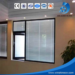 window blinds Louver glass shades motor blinds smart outdoor blinds waterproof sand trap louver cordless privacy cordless on China WDMA