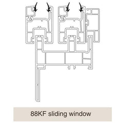 window for home,windows double glazing upvc profile with CE certificate on China WDMA