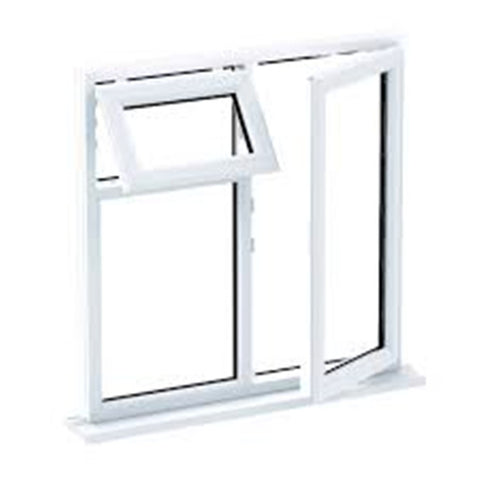 window with fixed panel roller for aluminium tilt and turn window on China WDMA