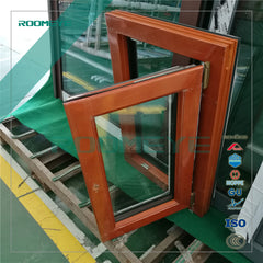 wood clad aluminium tilt & turn windows wooden latest window on China WDMA